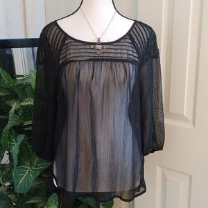 ⚜️ Lauren Conrad Sheer Blouse